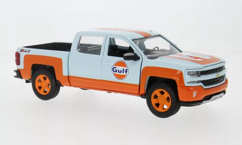 Motor-Max - Chevrolet Silverado 1500 LTZ71 2017 Gulf 1:27