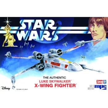 MPC - 1:63 Star Wars: A New Hope X-Wing Fighter (SNAP)