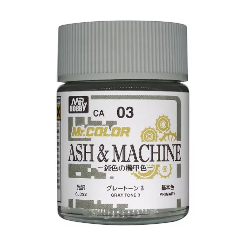 Mr Hobby - Mr. Color (18 ml) Ash & Machine Gray Tone 3