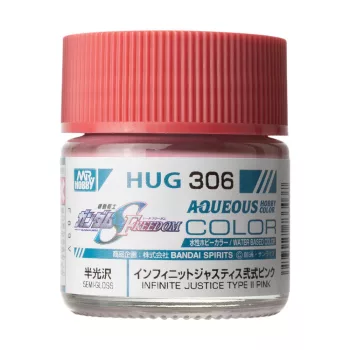   Mr Hobby - AQUEOUS GUNDAM COLOR (10ml) INFINITE JUSTICE TYPE? PINK