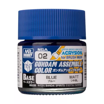   Mr Hobby - Acrysion GUNDAM ASSEMBLE COLOR (Base Color) (10 ml) Blue