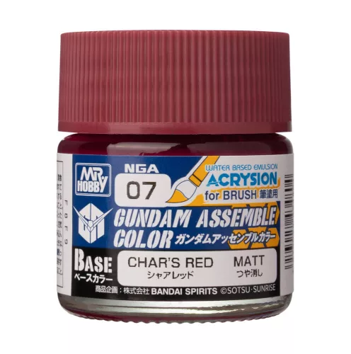 Mr Hobby - Acrysion GUNDAM ASSEMBLE COLOR (Base Color) (10 ml) Char's Red