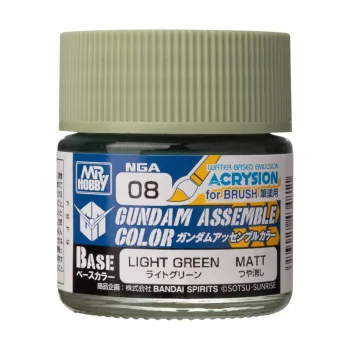   Mr Hobby - Acrysion GUNDAM ASSEMBLE COLOR (Base Color) (10 ml) Light Green