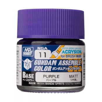   Mr Hobby - Acrysion GUNDAM ASSEMBLE COLOR (Base Color) (10 ml) Purple