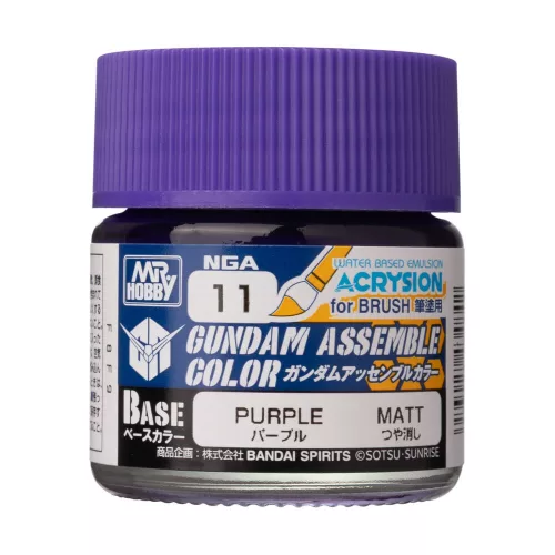 Mr Hobby - Acrysion GUNDAM ASSEMBLE COLOR (Base Color) (10 ml) Purple