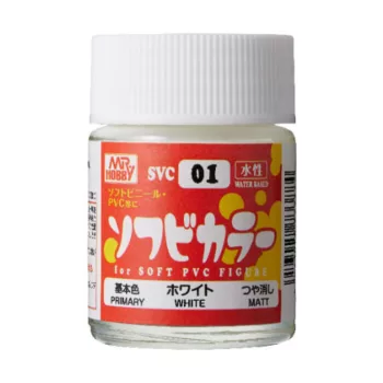 Mr Hobby - Water-Based SOFUBI Color (18 ml) White