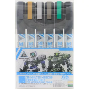 Mr Hobby - 30 MINUTES MISSIONS Weapons & Frame Marker Set