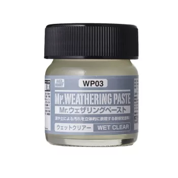   Mr Hobby - Gunze - Mr Hobby -Gunze Weathering Paste Wet Clear