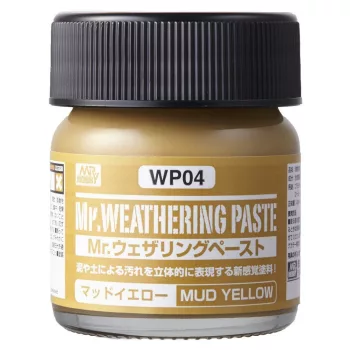   Mr Hobby - Gunze - Mr Hobby -Gunze Weathering Paste Mud Yellow