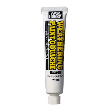   Mr. Hobby - Mr Hobby -Gunze WATER-BASED WEATHERING PAINT GOUACHE BASIC WHITE