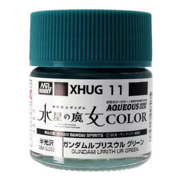   Mr Hobby - AQUEOUS GUNDAM COLOR (10ml) GUNDAM LFRITH UR GREEN