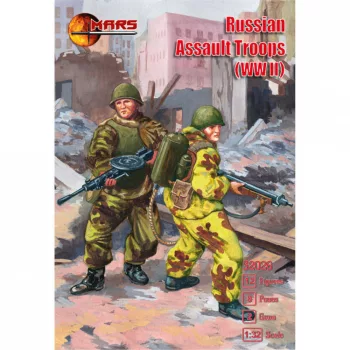 Mars Figures - WWII Russian Assault Troops