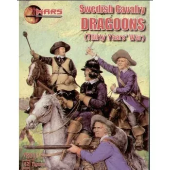 Mars Figures - Swedish cavalry dragoons, 30 years war