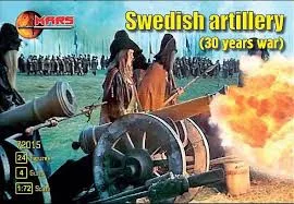 Mars Figures - Swedish artillery, 30 years war