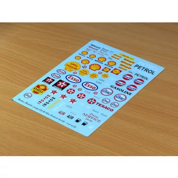 Matho Models - Oil & Gas Station decals