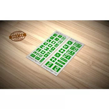 Matho Models - Emergency Signs