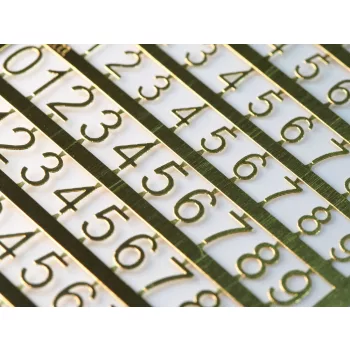 Matho Models - PE Numbers: 4mm - 5mm