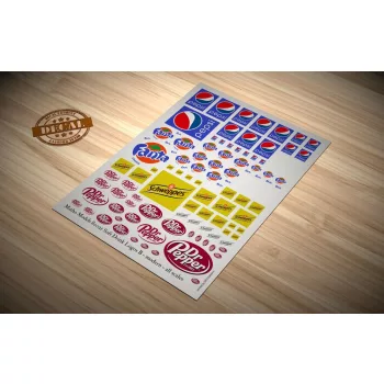 Matho Models - Soft Drink Logos B - modern