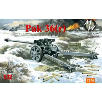 Military Wheels - Pak 36r Germann gun