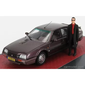   Matrix Scale Models - Citroen Cx Gti Turbo Ii 1986 With Figure Jules D.Rotterdam Bordeaux