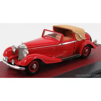   Matrix Scale Models - Mercedes Benz 500K By Corsica Dhc Cabriolet Open 1935 Red
