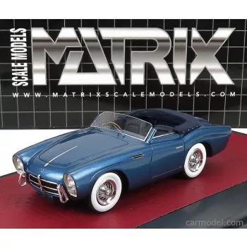   Matrix Scale Models - Pegaso Z-102 2-Series Saoutchik Cabriolet Open 1954 Light Blue