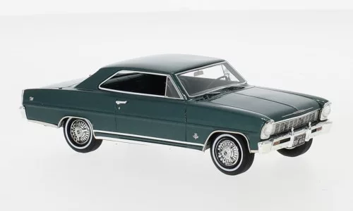 Neo Scale Models - Chevrolet Nova SS Hardto dunkelgrü 