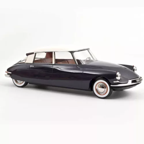 Norev - 1:12 Citroen DS 19, Purple and Champagne, 1955 - NOREV