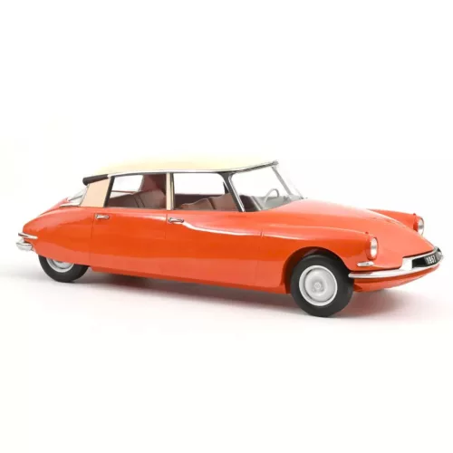 Norev - 1:12 Citroen ID 19, Capucine Orange and Cream, 1957 - NOREV