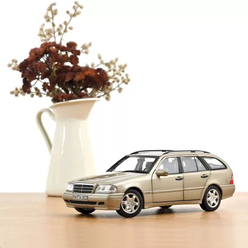 Norev - 1:18 Mercedes-Benz C-Class T-Model, Smoke silver, 1997 - NOREV