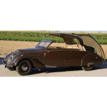 NOREV - PEUGEOT 402 ECLIPSE 1937 CHOCOLATE BROWN