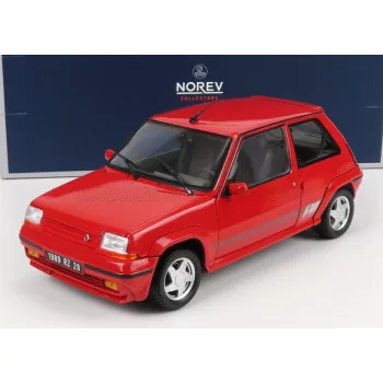 NOREV - RENAULT R5 SUPERCINQUE GT TURBO 1989 RED