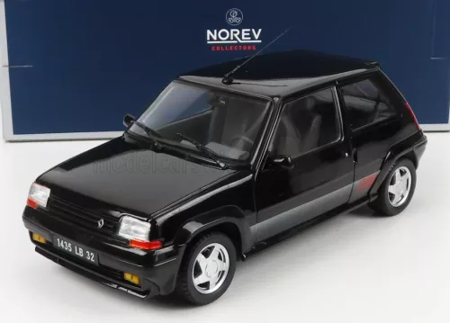 Norev - RENAULT R5 SUPERCINQUE GT TURBO 1989 BLACK