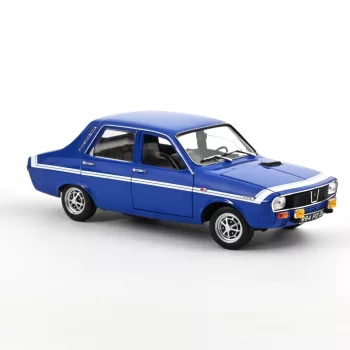   NOREV - 1:18 Renault 12 Gordini without bumpers 1971 Bleu-de-France Blue - NOREV