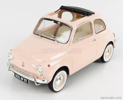 Norev - Fiat 500L Open Roof 1968 Pink