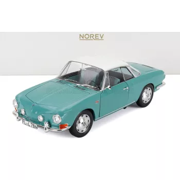   Norev - VOLKSWAGEN KARMANN GHIA TYPE 34 COUPE 1961 PACIFIC GREEN WHITE