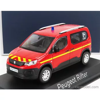 Norev - Peugeot Rifter Pompiers 2019 Red Yellow