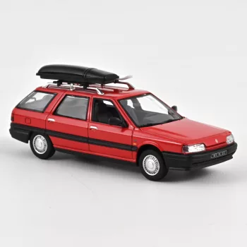   NOREV - 1:43 Renault 21 Nevada 1989 Red with accessories - NOREV