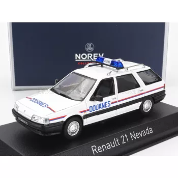   NOREV - RENAULT R21 NEVADA SW STATION WAGON DOUANES 1993 WHITE