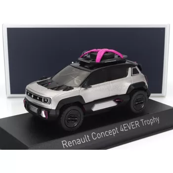   NOREV - RENAULT CONCEPT 4EVER TROPHY E-TECH 100% ELECTRIC 2022 SILVER BLACK