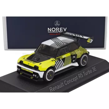 Norev - RENAULT R5 TURBO 3E E-TECH 2024 BLACK YELLOW