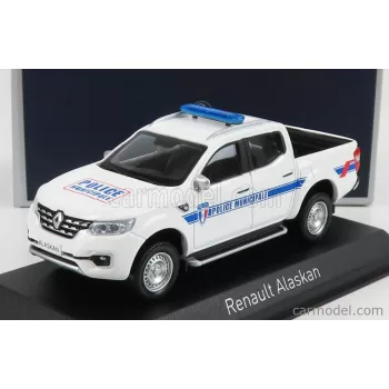 Norev - Renault Alaskan Pick-Up Police Municipale 2018 White