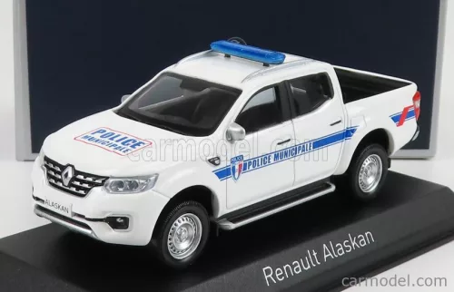Norev - Renault Alaskan Pick-Up Police Municipale 2018 White