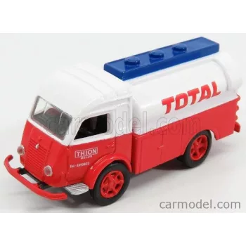   Norev - Renault Galion Tanker Truck Fuel Total 1963 Red White Blue