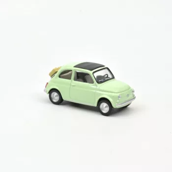Norev - 1:43 Fiat 500 F 1965 Light Green - Jet Car