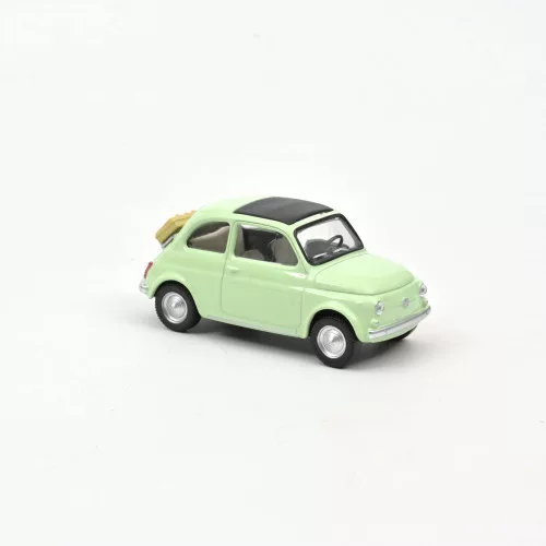Norev - 1:43 Fiat 500 F 1965 Light Green - Jet Car