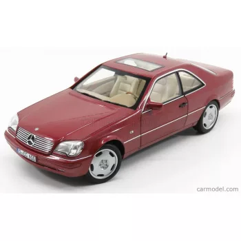   Norev - Mercedes Benz Cl-Class Cl600 Coupe 1994 Almandine Red Met