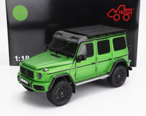 NZG - MERCEDES BENZ G-CLASS G63 4x4 AMG 2023 HELL GREEN MAGNO