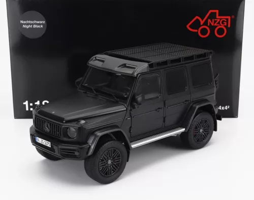 NZG - MERCEDES BENZ G-CLASS G63 4x4 AMG 2023 NIGHT BLACK