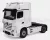 NZG - MERCEDES BENZ ACTROS L 1863 GIGASPACE 4x2 MIRRORCAM TRACTOR TRUCK 2-ASSI 2023 WHITE